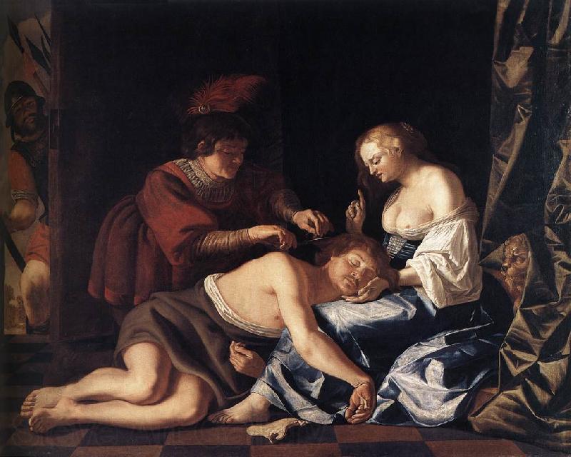 COUWENBERGH, Christiaen van The Capture of Samson dg France oil painting art